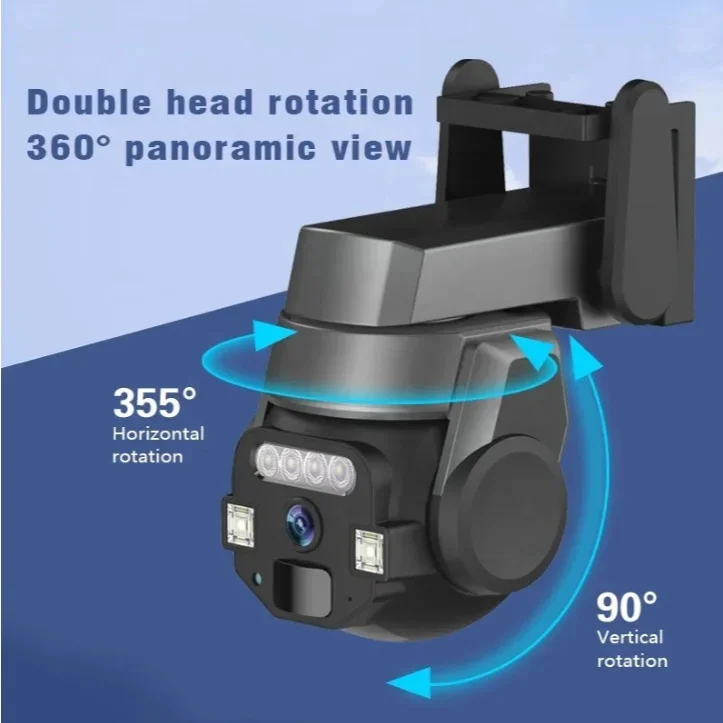 كاميرا IP 360 ° كاميرا Lente Dupla HD Kapbom Care #5