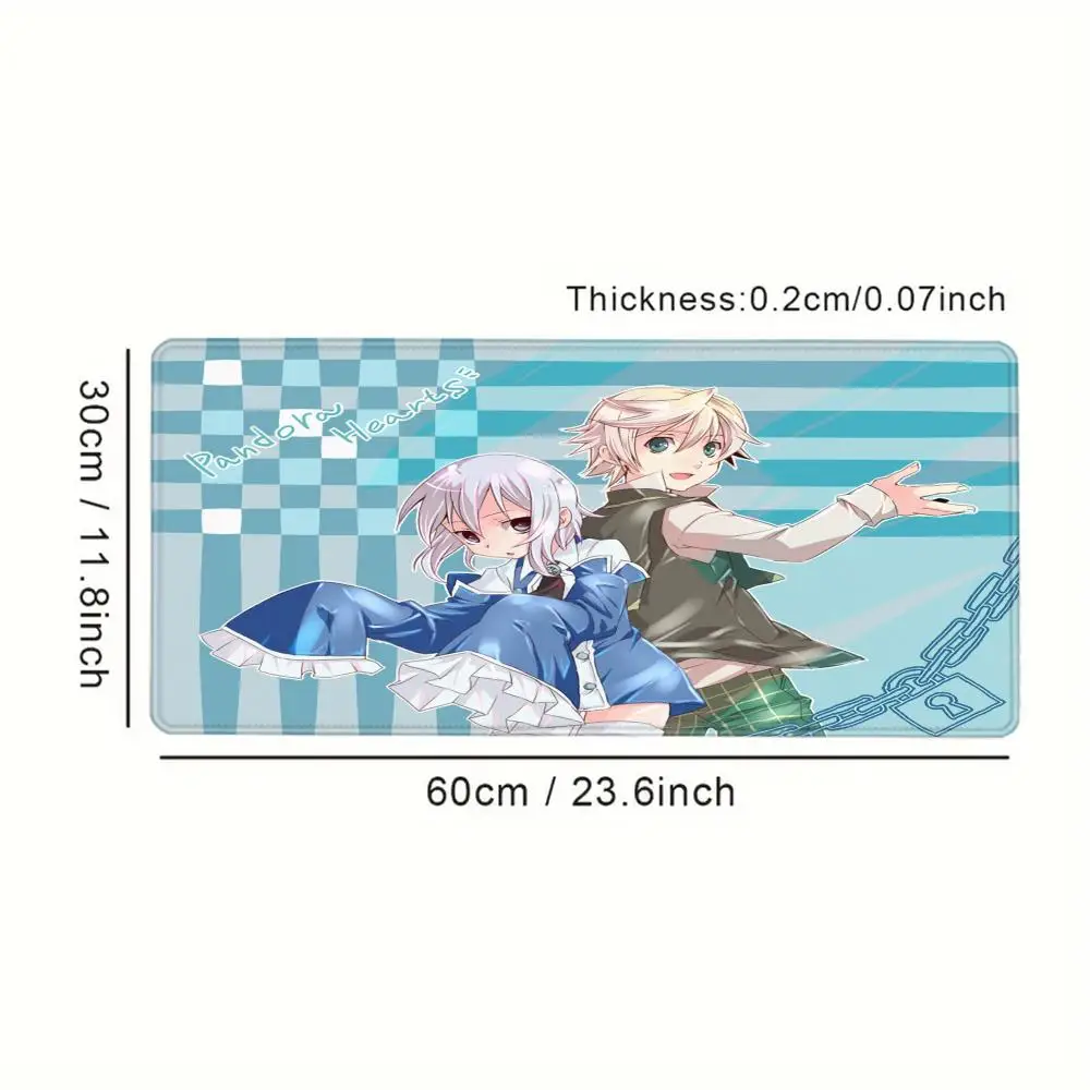 Anime Pandora Hearts Mouse Pad Large Gaming Mouse Pad Computer Laptop Non-slip Office Keyboard Mats