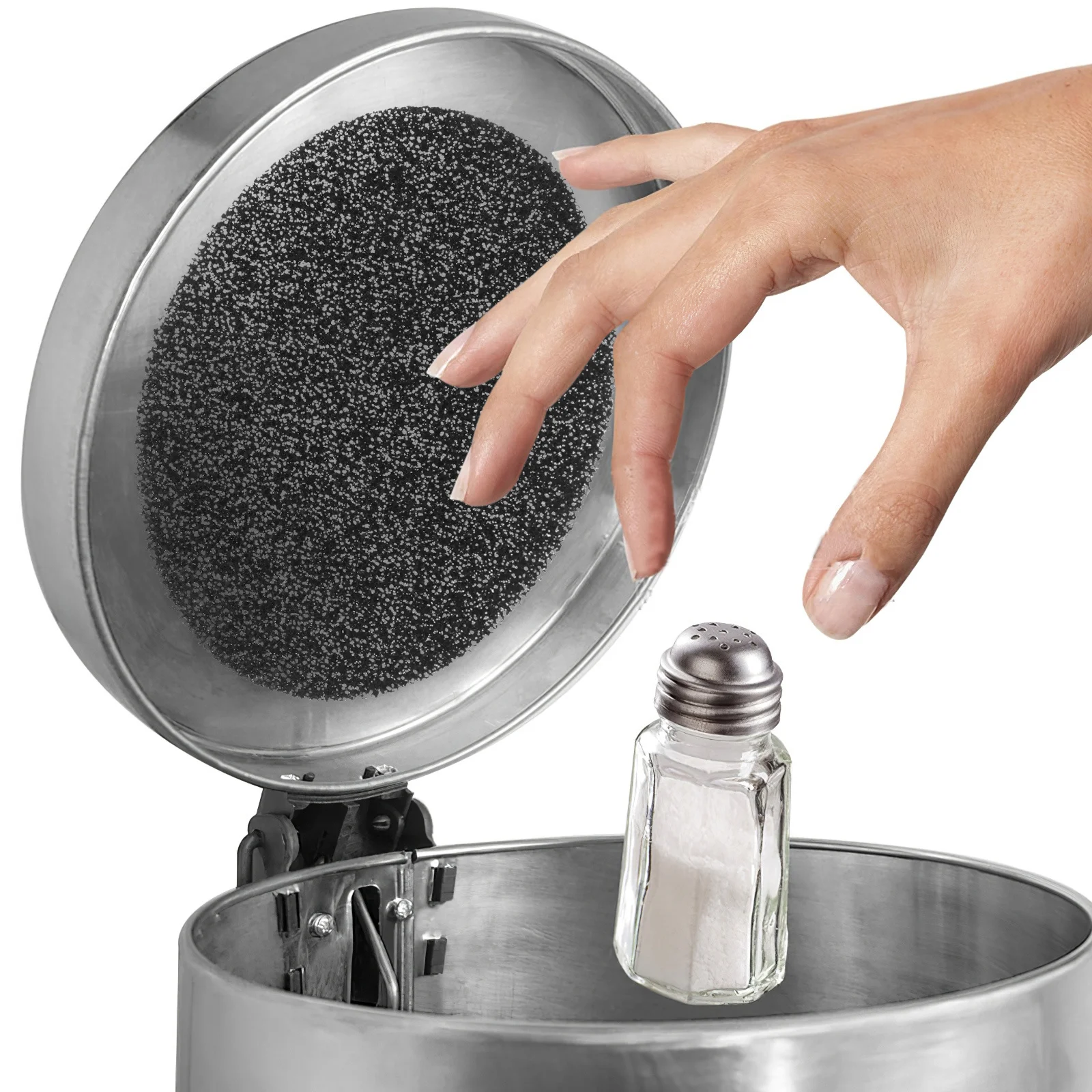 

6Pcs Charcoal Filters Kitchen Compost Bin Replacement Filters for Food Waste Bin Countertop Compost Bucket Indoor Use