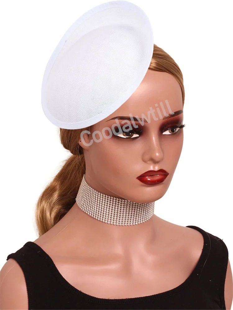 

Белый 20 см основа для чародеи невесты свадебные аксессуары для волос «сделай сам» женская вечеринка свадебная шляпа-чародей DIY Pillbox Chapeau поставки