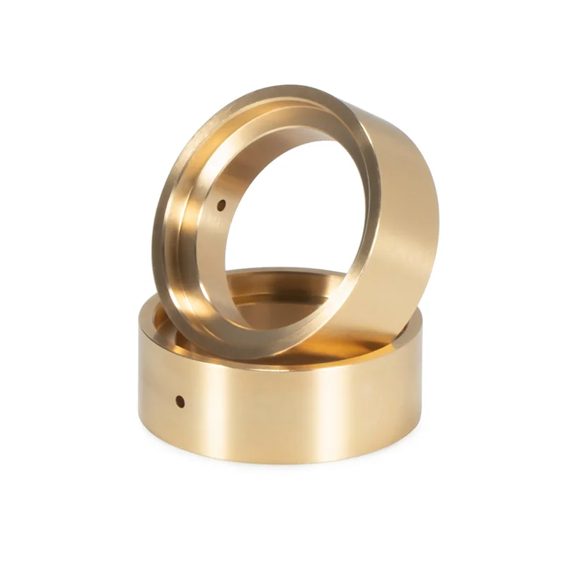 B50B-4 Elementy Beadlock Obręcz Koła Wewnętrzny Obciążnik Pierścień Zaciskowy 9780 140G Mosiężne Akcesoria RC Do TRX4M 1/18 RC Crawler Car Upgrade