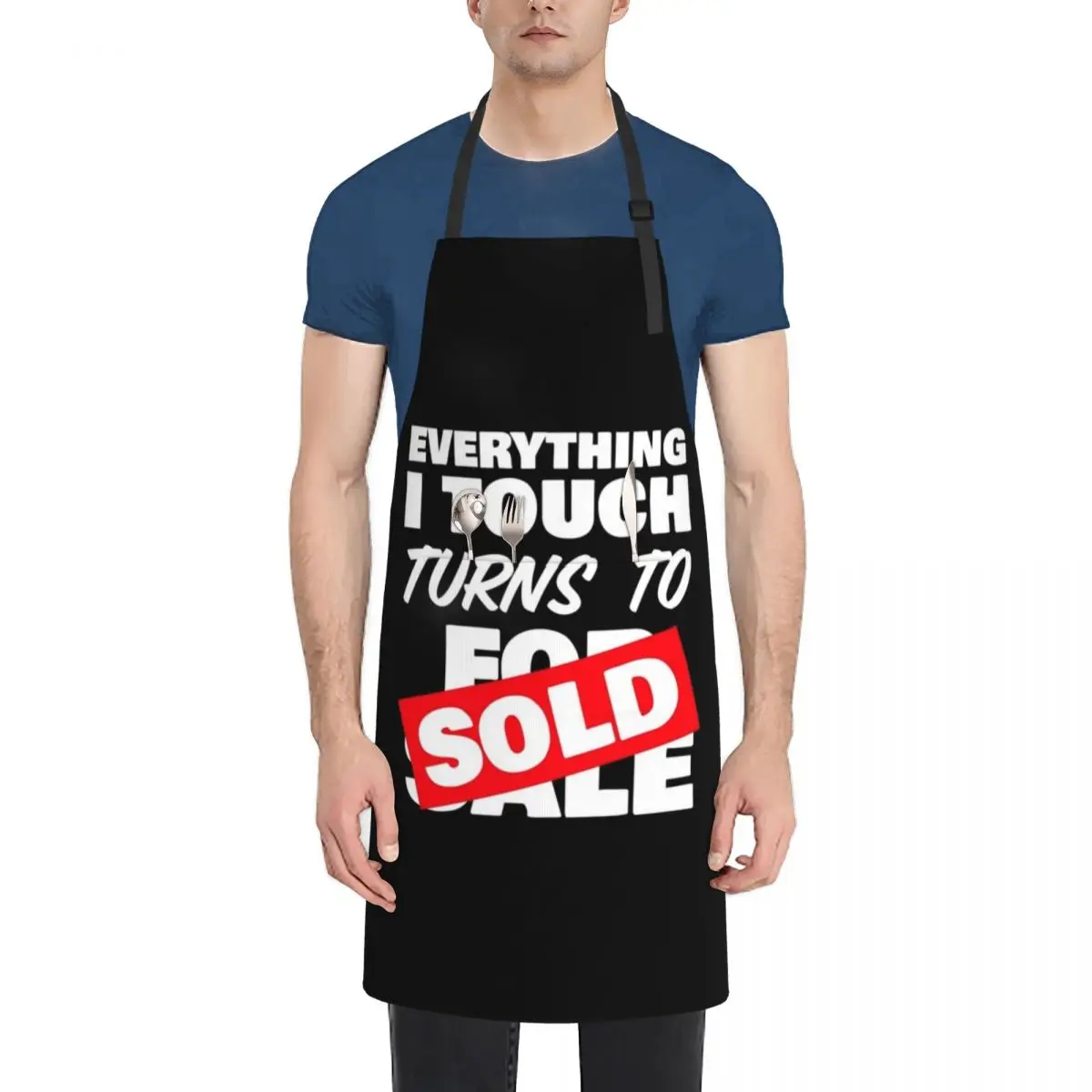 Everything I Touch Turns To Sold Apron Dress waterproof for women chefs Apron