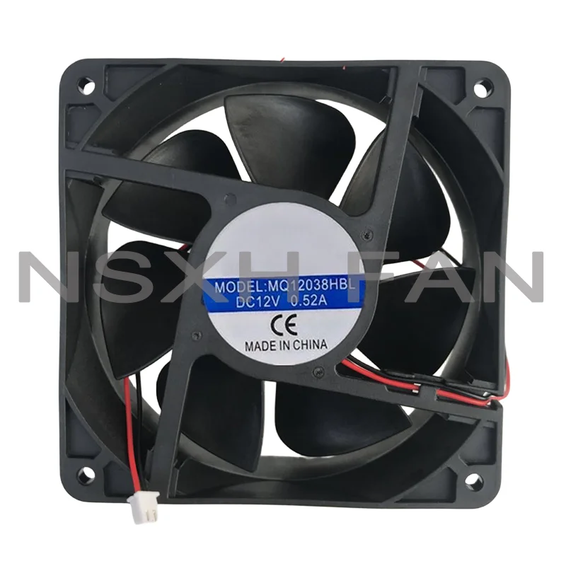 

New Axial Flow Fan MQ12038HBL DC12V 24V 48V 12038 Silent Cooling Fan