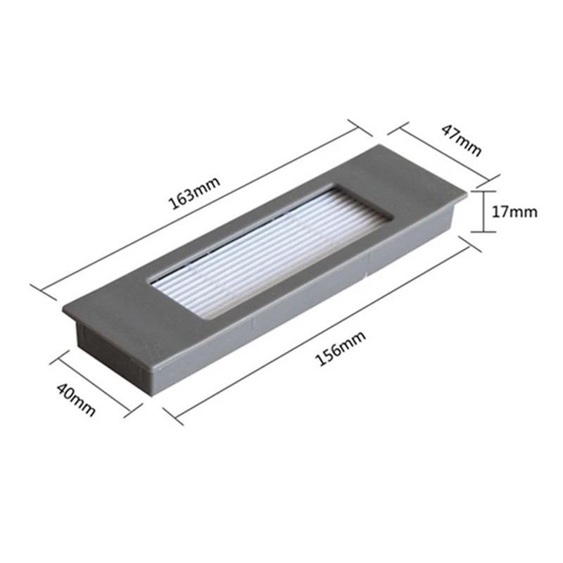 10คู่เหมาะสำหรับ Ecovacs T5 ozmo deebot/N8/N5/T8/DV35/DJ65/T9อุปกรณ์หุ่นยนต์ตัวกรอง HEPA
