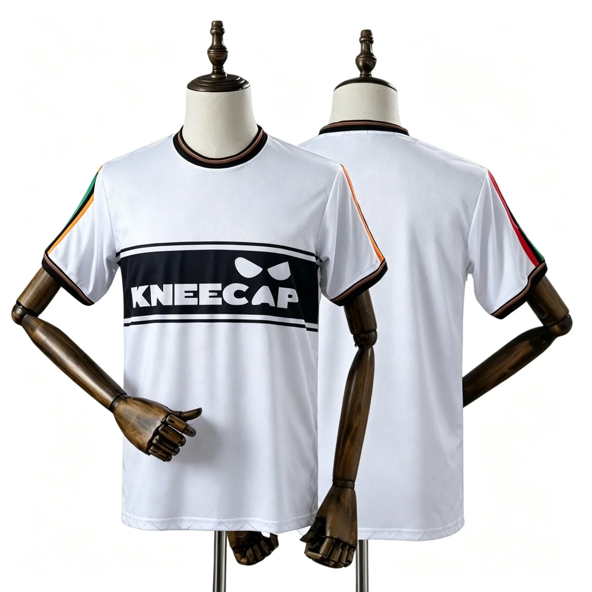 2026 Summer Men's K-Kneepad Top Adult Sports Jersey Irish Men's Training Breathable Football T-shirttops