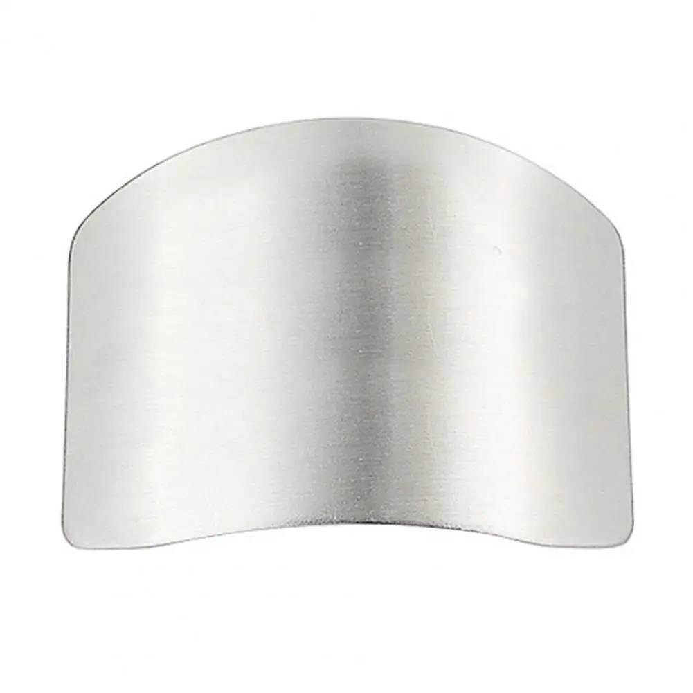Adjustable Stainless Steel Finger Protector Adjustable Stainless Steel Finger Guard Reusable Anti-cut Safety for Slicing