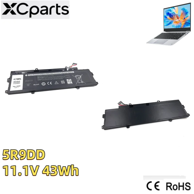 

New 11.1V 43Wh Laptop Battery 5R9DD KTCCN for Dell Chromebook 11 3120 P22T 0KTCCN XKPD0 Lithium-ion