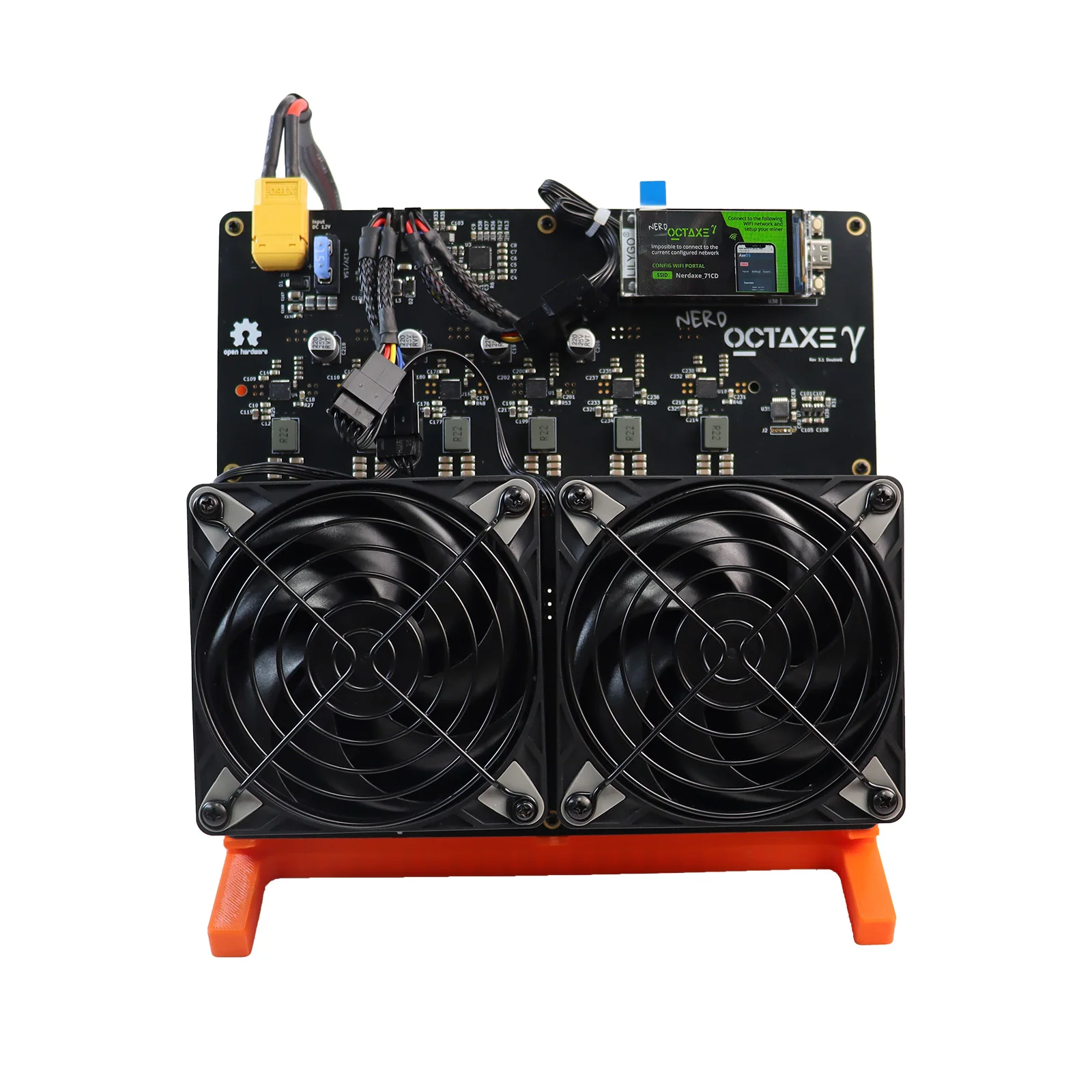 2026 New NerdOCTAXE 10TH/s Bitcoin Miner Comes with power adapter and corresponding plug