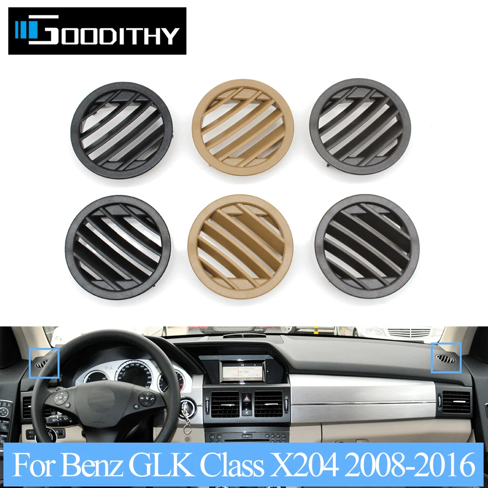 Car Dashboard Left Right Air Conditioner AC Vent Grille Outlet Panel Trim Cover For Mercedes Benz 204 GLK X204 GLK220 GLK250