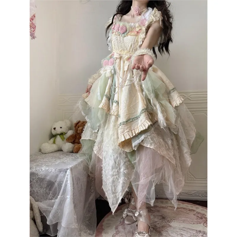 

Wandering Style Skirt Lolita Dresses Heavy Industry