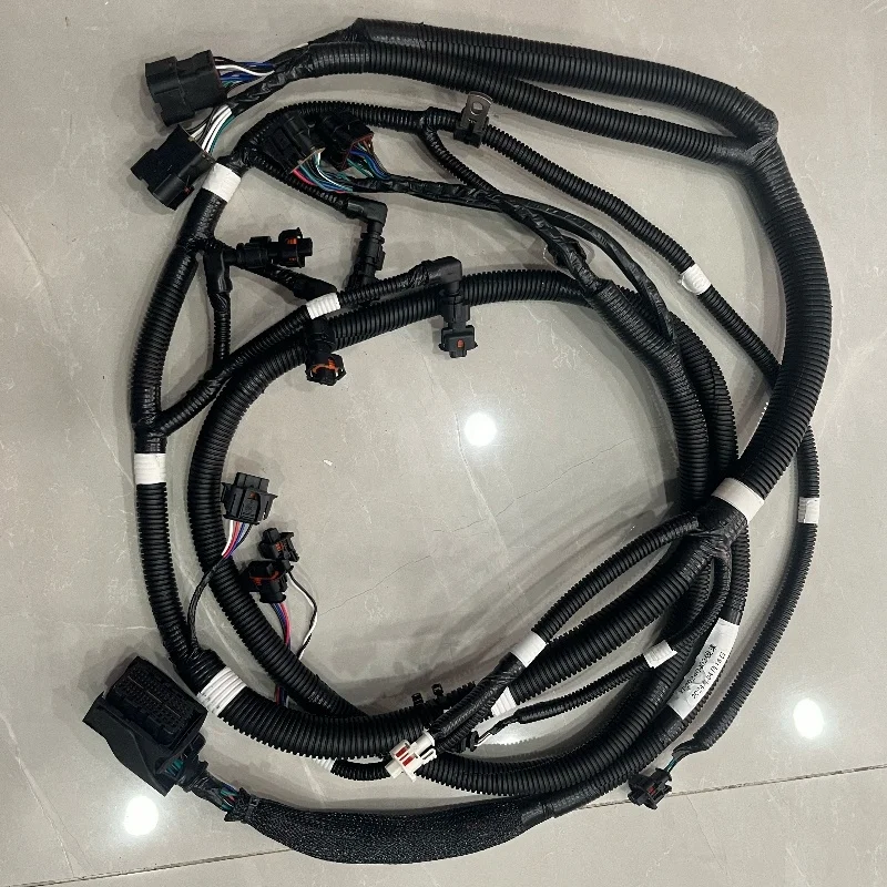 

2026 HOT32G90-02100 YP20240402 Жгут проводов для двигателя Mitsubishi D04FR, компоненты электропроводки экскаваторов R130VS R150VS