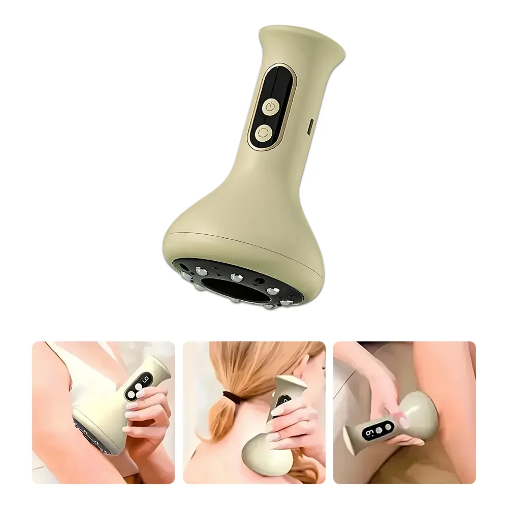 

Electric Cupping Guasha Massager Vacuum Suction Anti Cellulite Beauty Health Scraping Infrared Body Abdominal Slimming Massage