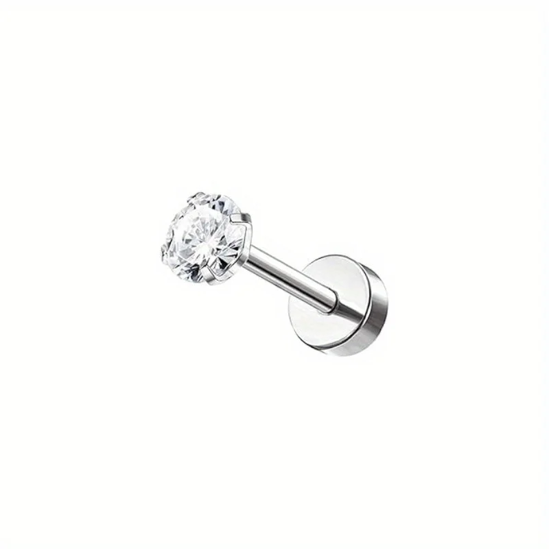 Women's Stainless Steel Stud Earrings by Drperfect