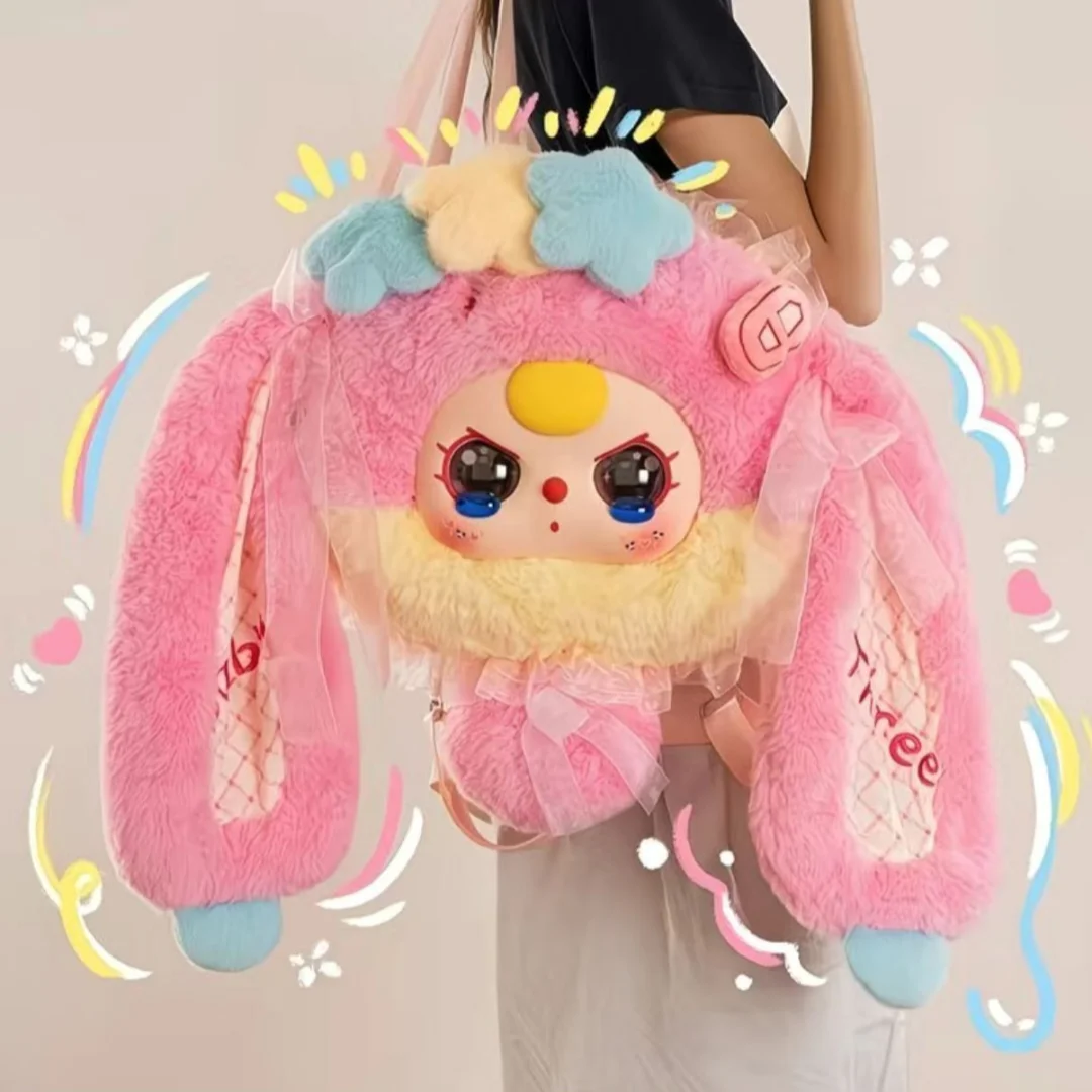 

Baby Three Fairy Tale World Series Plush Vinyl Face Blind Box Toy Mysterious Trendy Backpack Gift for Girls New Original