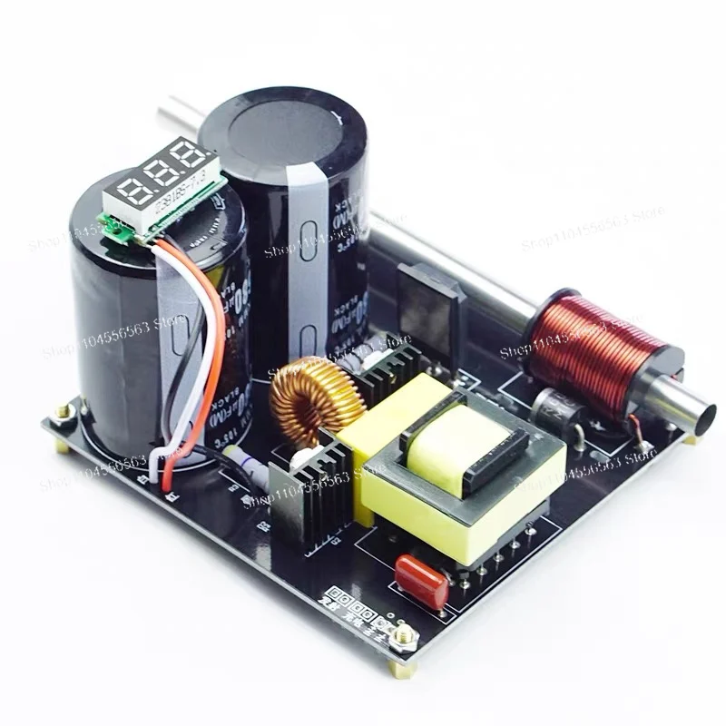 A Simple Single Stage Coil Gun DIY Kit Physical Experimental Equipment for High-voltage Electromagnetic Guns