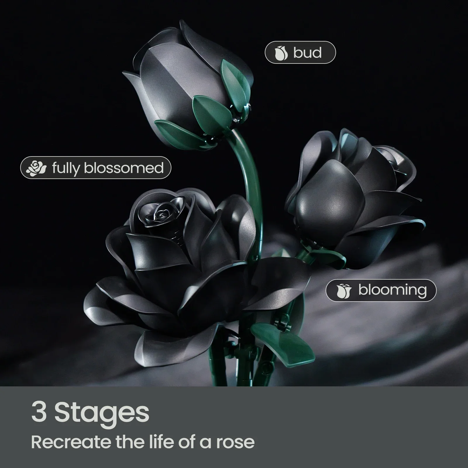 Rose Toys Black: The Ultimate Guide to High-Quality Black Rose Building  Bricks for Gifting and Collecting