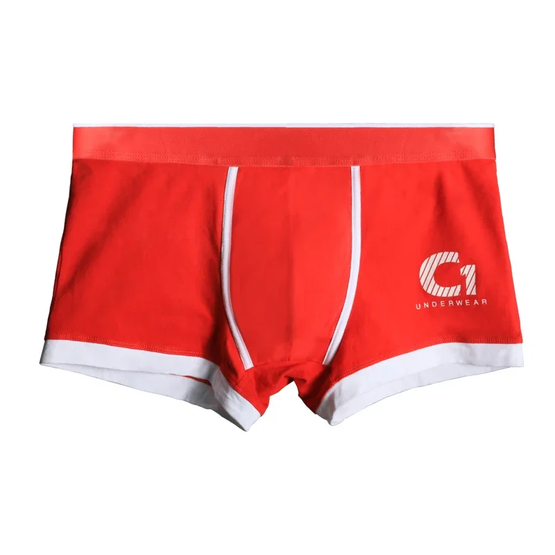 Celana Dalam Katun Pria Boxer Pria Celana Pendek Musim Panas Anak Laki-laki Fashion Rasa Kepribadian Sejuk Olahraga Remaja