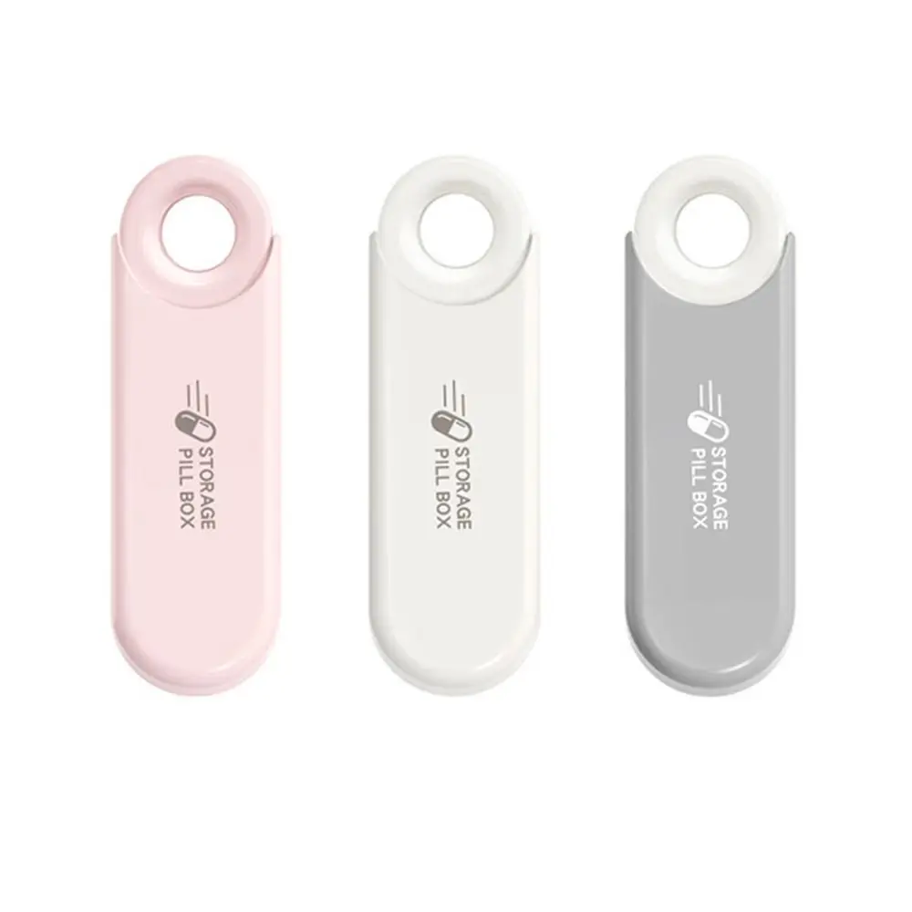 حافظة حبوب الدواء المحمولة ذات سعة كبيرة ومقاومة للرطوبة ومنظم حبوب الدواء اليومي وخفيف الوزن ومتين صندوق تخزين حبوب الدواء