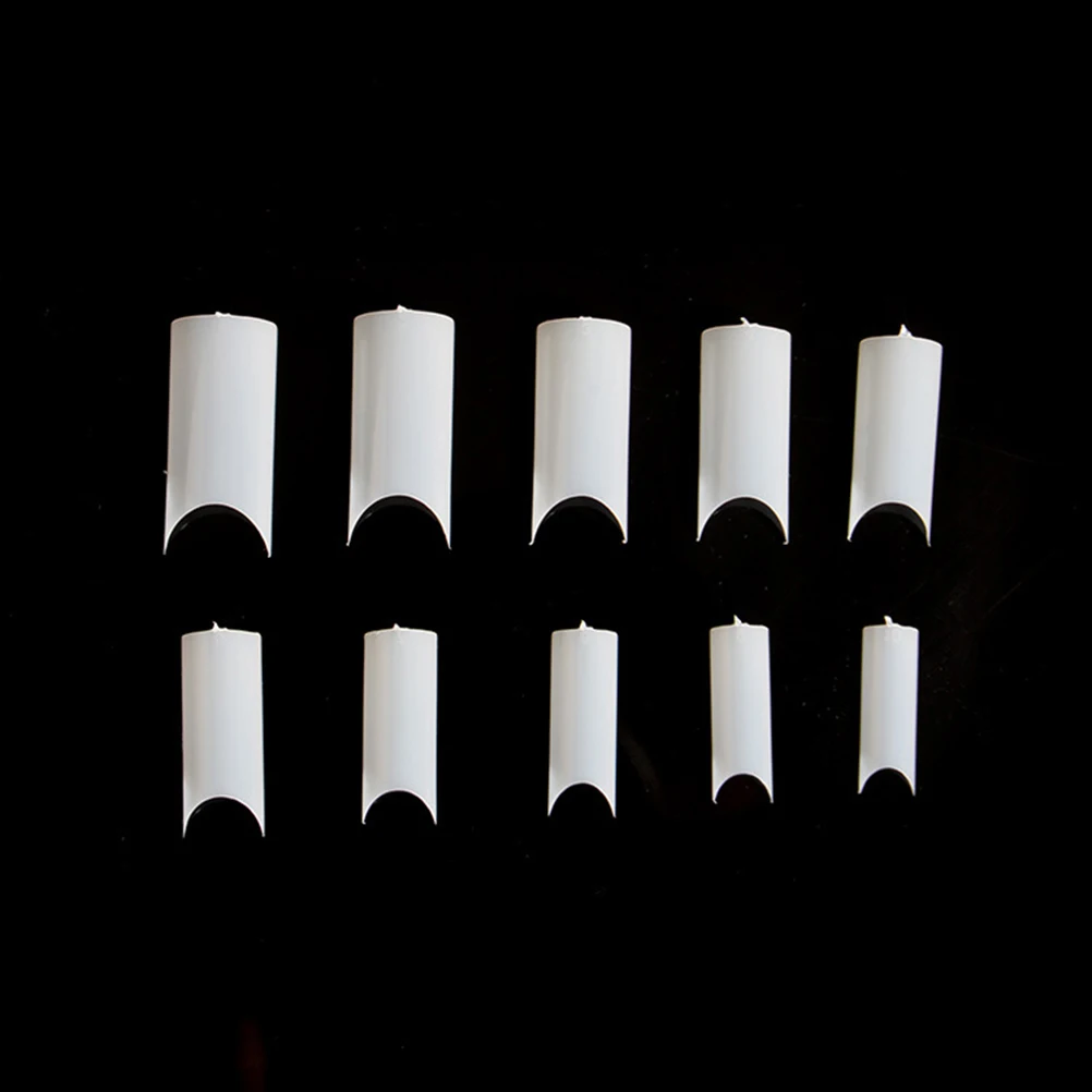 

500pcs False Nails Nail Tips Decals Art Stickers Manicure DIY Kiss Toenails Premium Material Fashion Unique Party Holiday