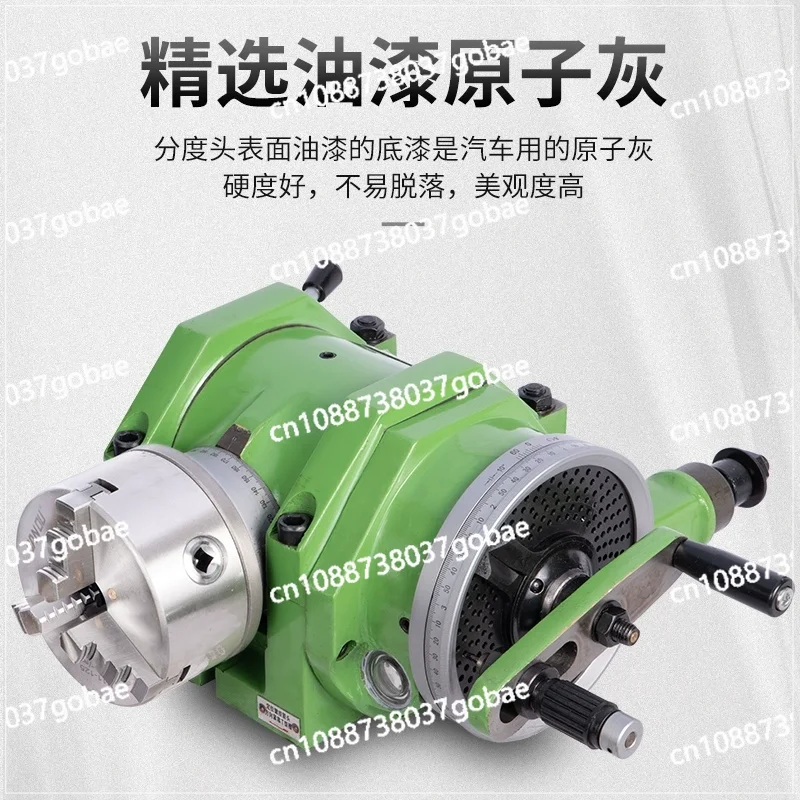 Universal Dividing Head F11-160A With Gear K11200A 3-jaw Chuck for Cnc Drilling Milling Lathe Machine Indexing Work