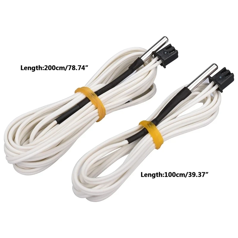3D เครื่องพิมพ์ NTC100K Thermistor สำหรับ เครื่องทำความร้อน Hotend Extruder NTC100K ทั่วไปสำหรับ 3D เครื่องพิมพ์ 3950