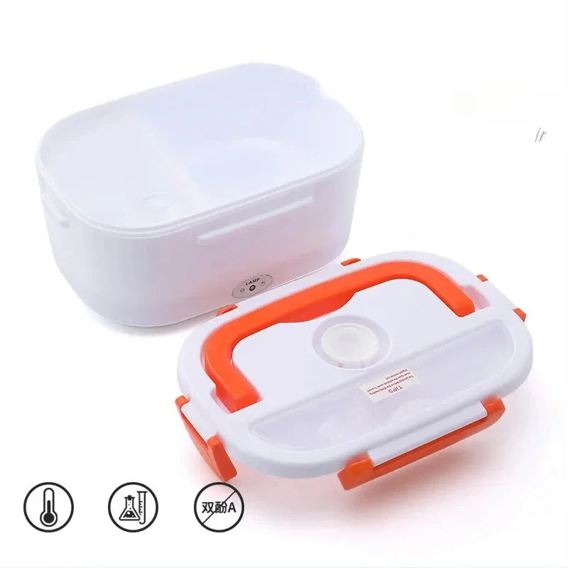 

1.5L Portable PP Electric Lunch Box Heating Food Container Food Box With Customized Logo For Car Truck Office