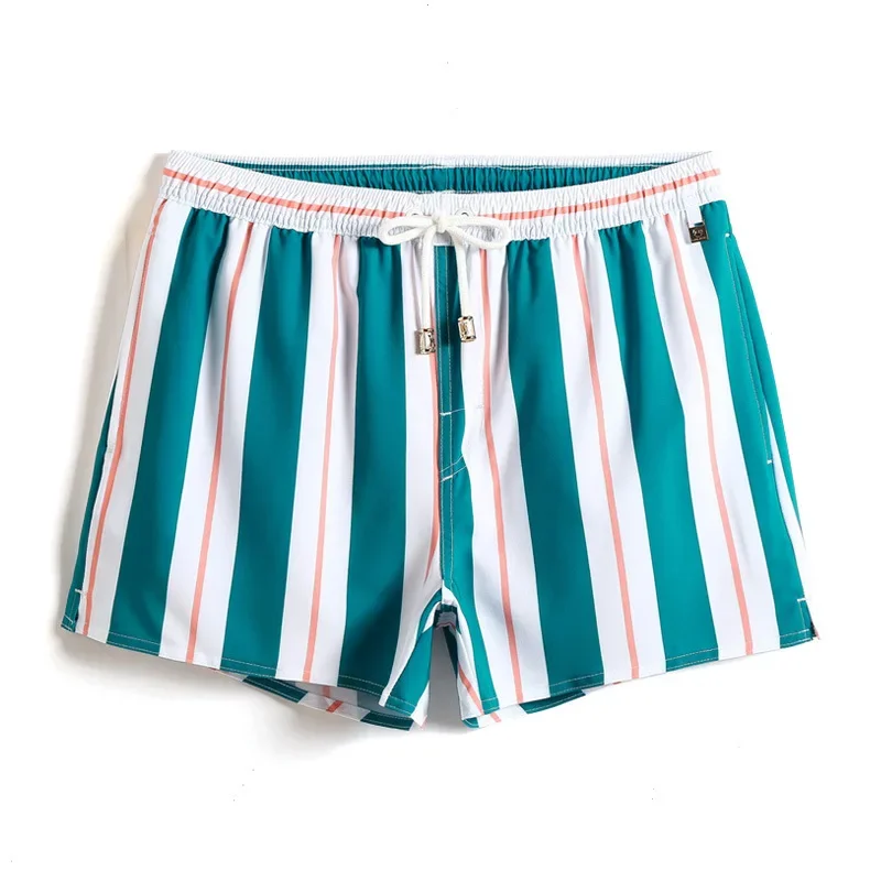 New style mens striped shorts summer shorts mens hot sale fashion beach shorts mens beach underwear plus size