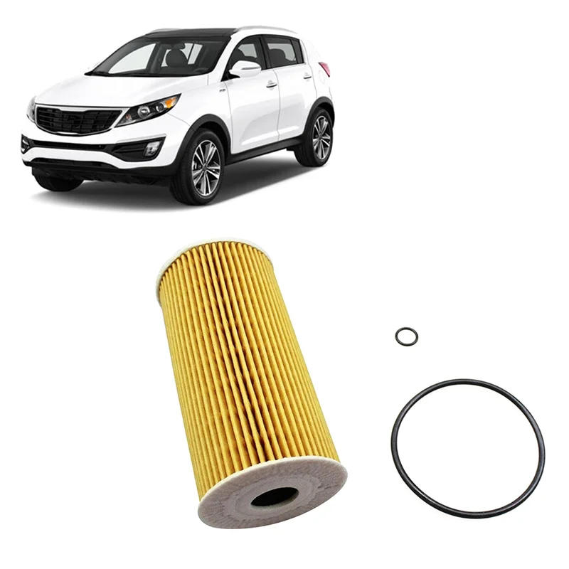 

NEW-10Pcs Oil Filter 263202F000 26320-2F000 263202F100 For KIA New Sorento 2.0T Hyundai Ix35
