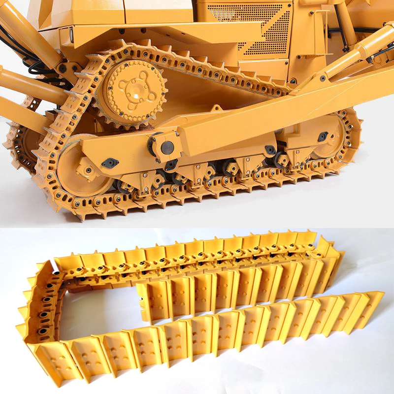 

1/14 Metal Track JDM-98A RC Hydraulic Bulldozer Model Track Simulation Metal Walking Track Model Accessories Rc Model Parts Toys
