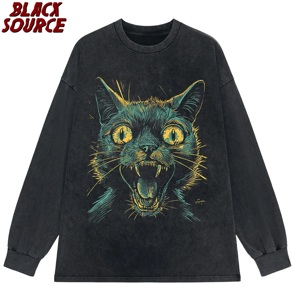 Cat Vampire Men's T Shirts Cat The Return Of Vampurr Funny Tees Short Sleeve Round  P0812