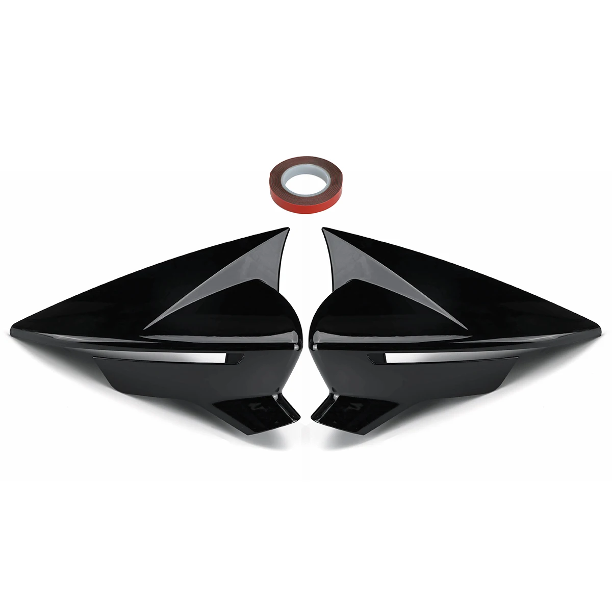 2x Side Mirror Cover Rearview Caps For Seat Leon MK3 MK3.5 5F ST FR Cupra 2013-2019 Side Door Mirror Caps Cover Shell Add-on view 6