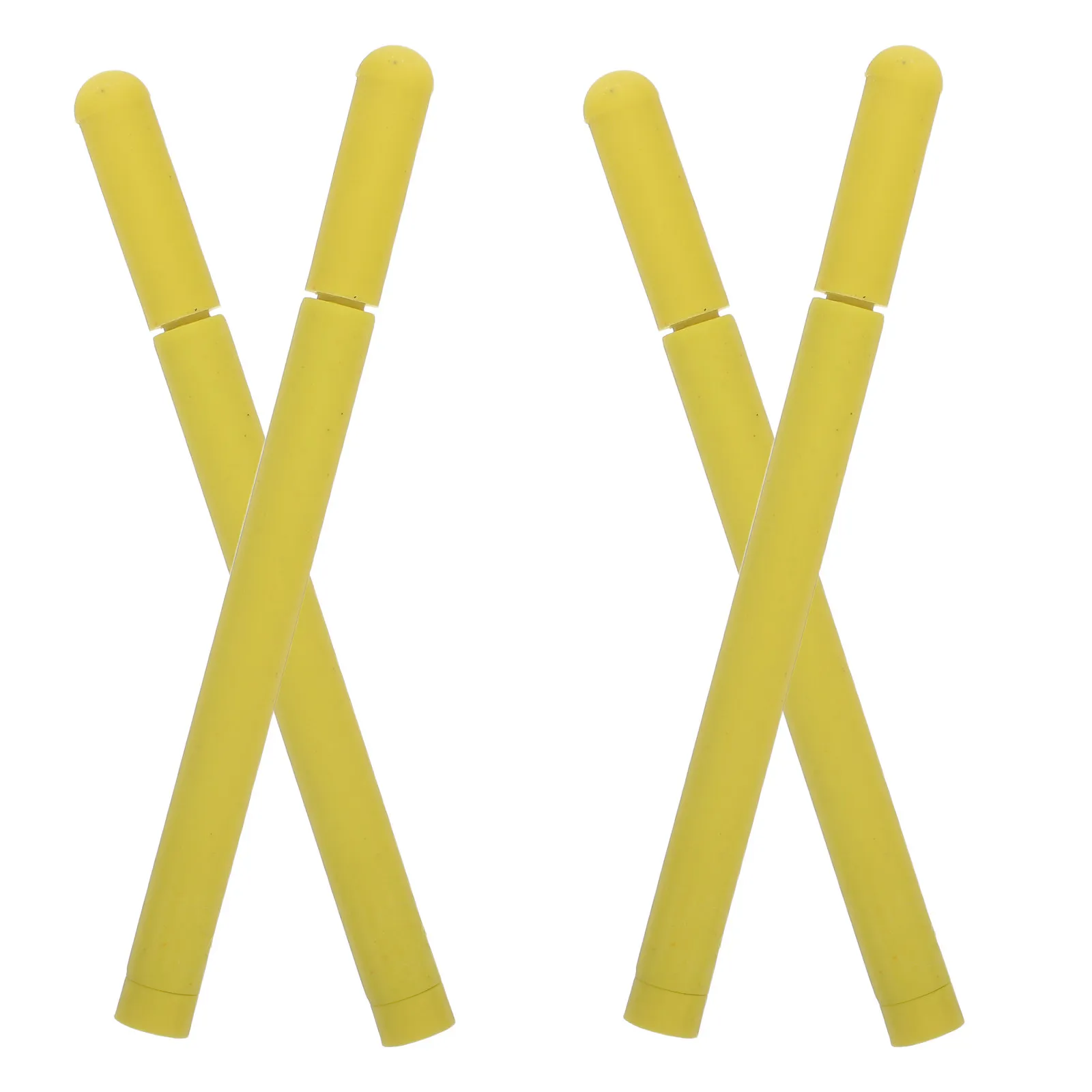 4Pcs Silicone Anti-Swallow Secure Pen Portable Safety Writing Pen for Prisons Detention Centers Mental Health Hospitals