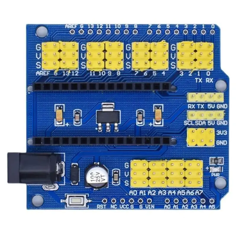 A29F-Suitable For NANO UNO Multi-Purpose Expansion Board V3.0 328P Multi-Function Expansion Board 10 Pieces