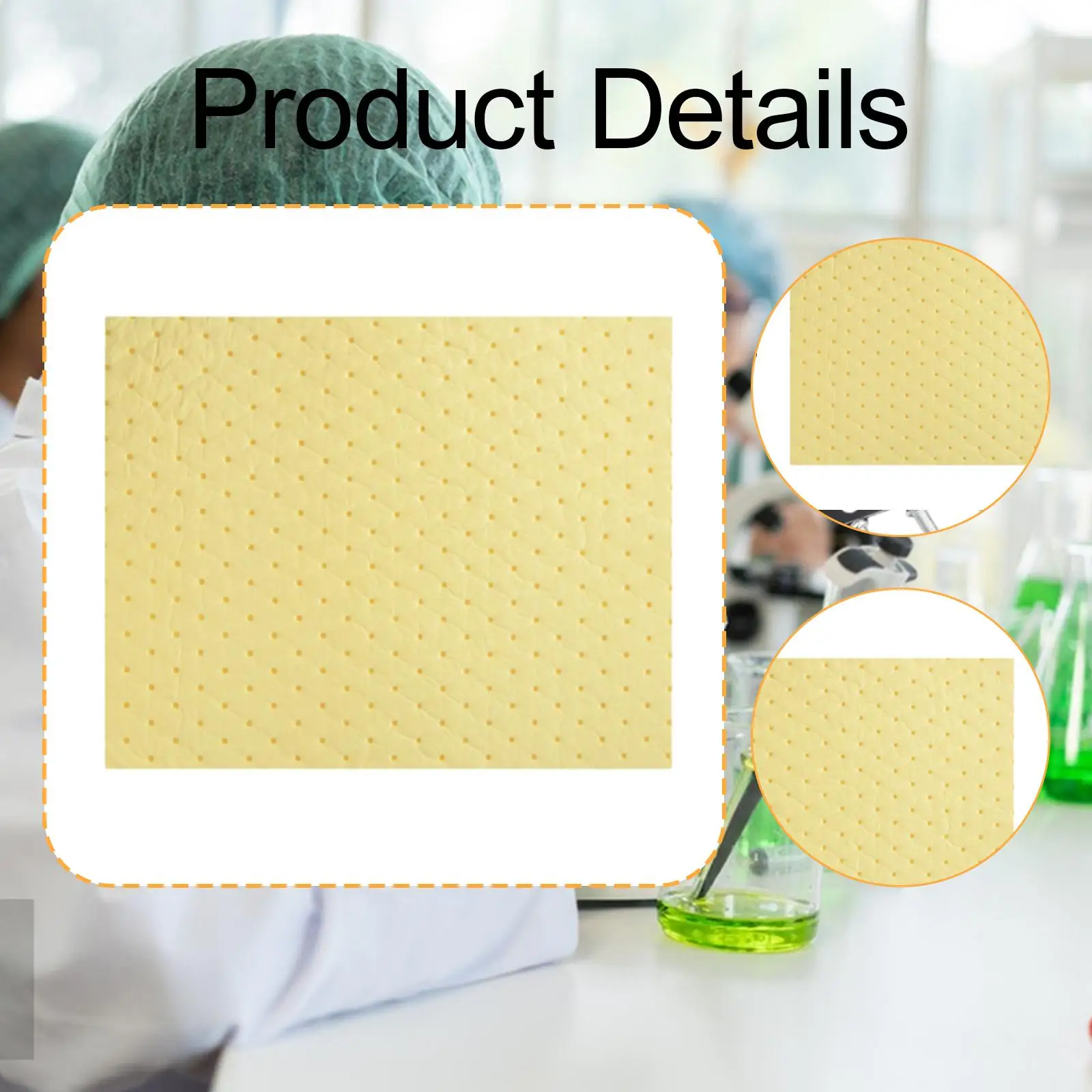 وسادات ماصة مقاس 15 × 19 بوصة شديدة التحمل ومضادة لرذاذ الماء تحافظ على وسادة ماصة للزيت النظيفة لورشة عمل المنزلية للسيارات