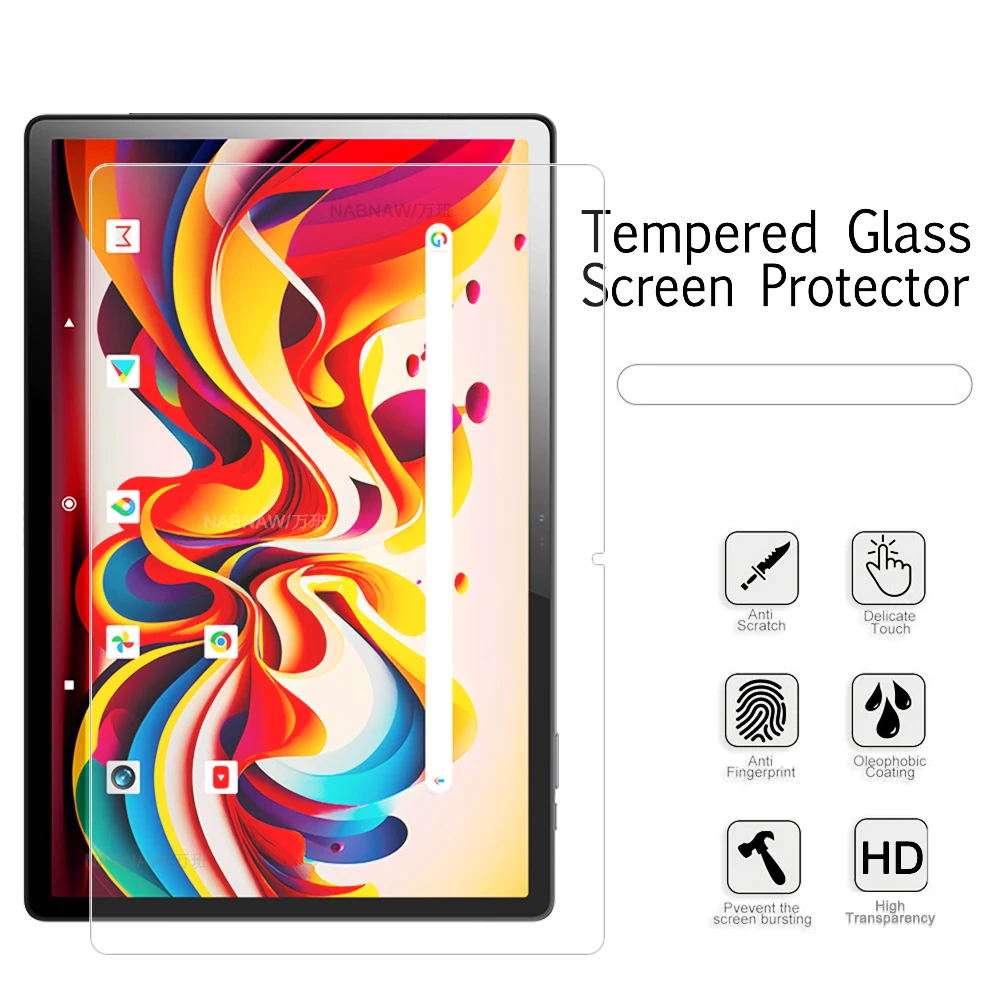 2 Pieces HD Scratch Proof Tempered Glass Screen Protector For Logicom TAB XL 14 Tablet Hard Protective Film