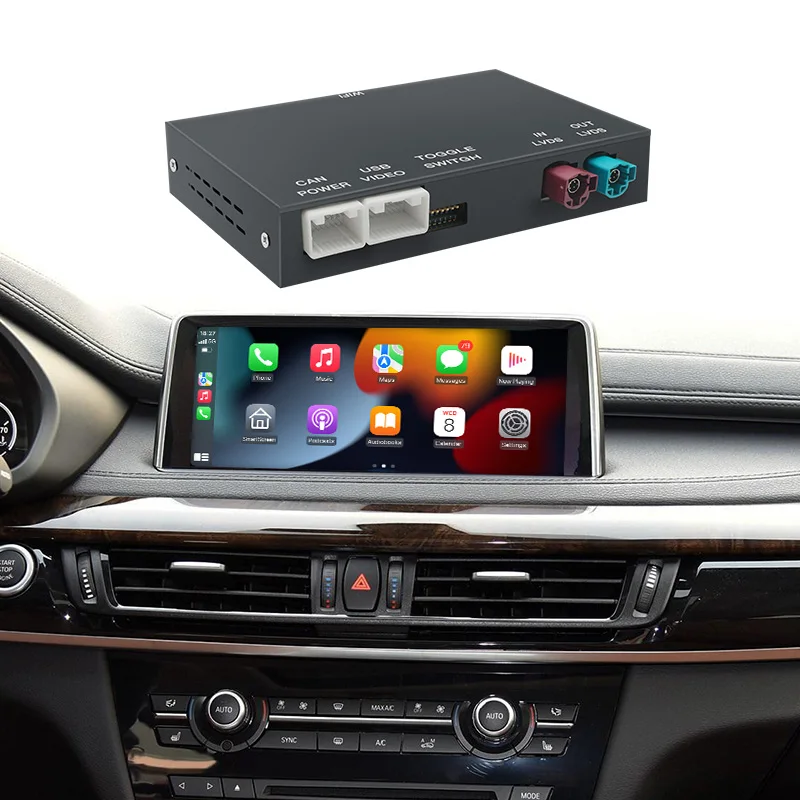 Autoabc Carplay Multimedia Interface Wireless Car Play Smart Module NBT CIC 2008-2012 Android Mirror Rear Camera