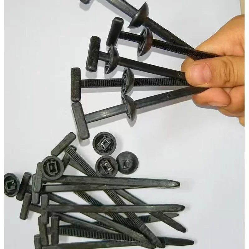 

Universal Nylon Cable Tie Buckle Screw Replacement Clip Auto Fastener Car Fender Trunk Engine Guard Panel Wire Management Secure