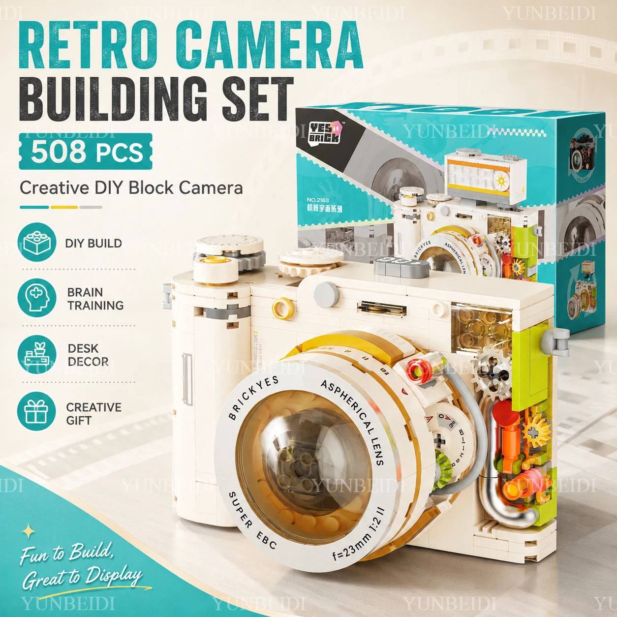 Building Block Vintage Camera  - огляд і ціна Collectible Vintage Cameras