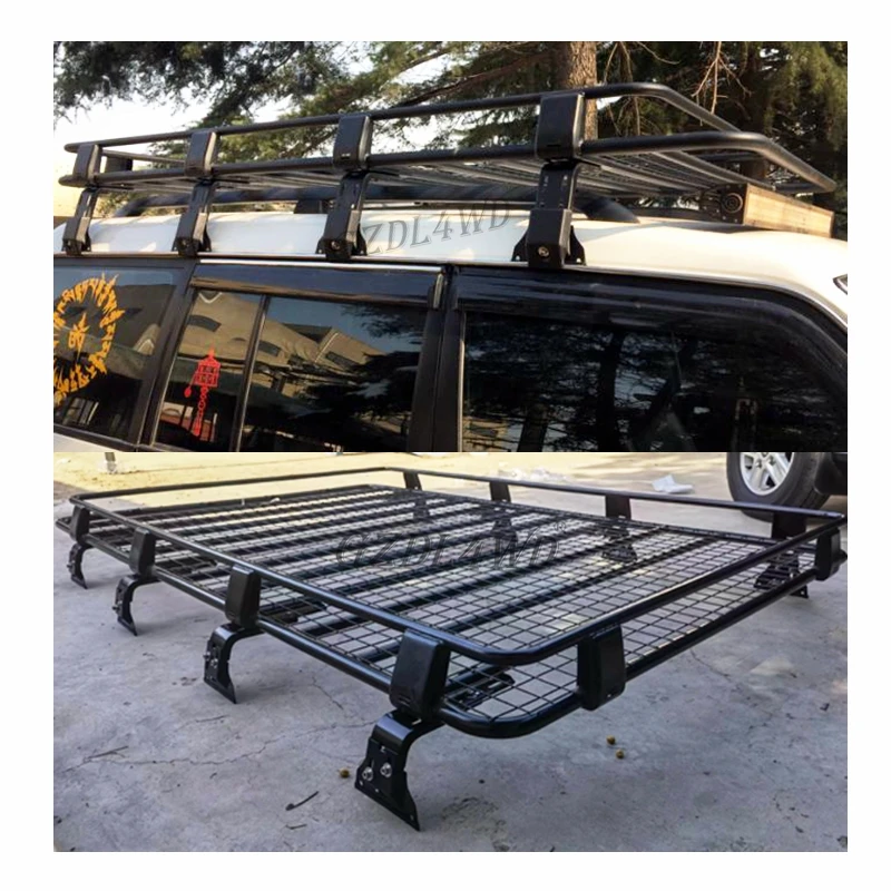 Heavy Duty Steel Car Roof Racks For Patrol Y61 GU Series 1 2 3 2002-2018 4x4 Off-Road Accessories