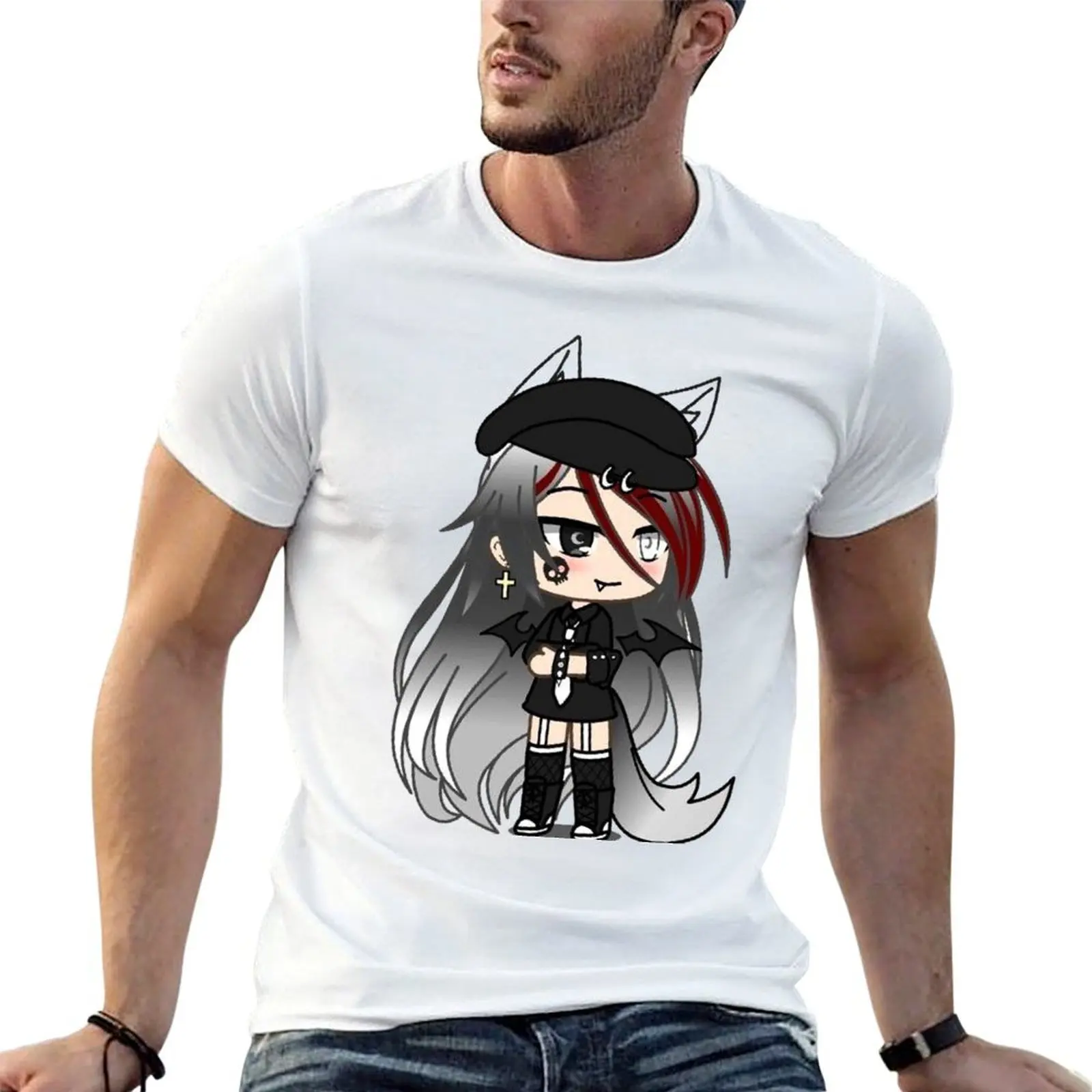 Gacha life socks T-Shirt Moisture Wicking Quick Dry Tee