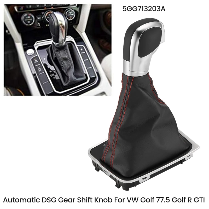 5GG713203A Automatic DSG Gear Shift Knob Shift Knob Lever For VW Golf 7 7.5 Golf R GTI