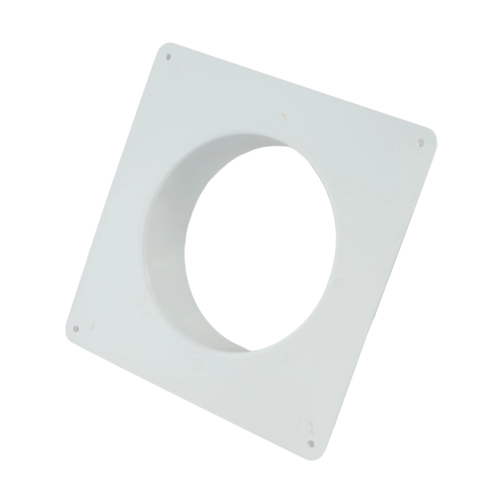 Conexão de flange interface de flange conveniente para tubo de escape de ar condicionado móvel material abs 100mm 150mm 200mm disponível