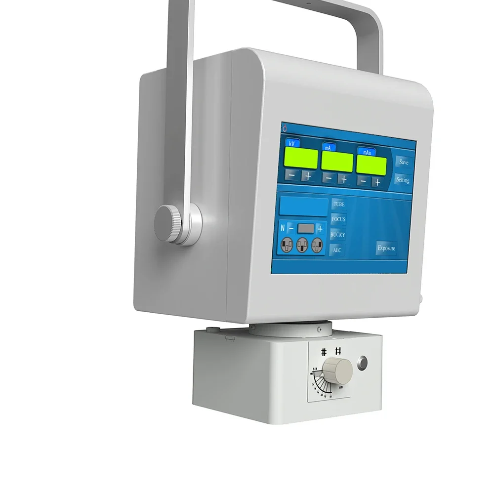 10.4inch Touch 110V High Frequency Medical 5.6kW 10-100mA Human Portable DR X-Ray Machine