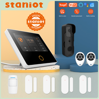 Staniot WiFi Tuya Smart Home Burglar Alarm Kit Wireless Security Protection System 4.3\