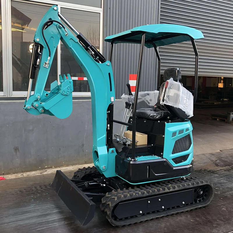 Customized Cheap Mini Excavator 1.8 Ton Excavators Diesel Engine Micro Small Mini Excavator With Swing Bomm