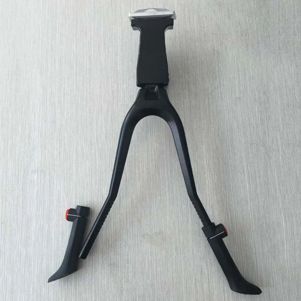 Bike Foot Support Aluminum Alloy Rear Side Double Leg Bicycle Kickstand Parking Rack Double Kickstand Cycling Accessories