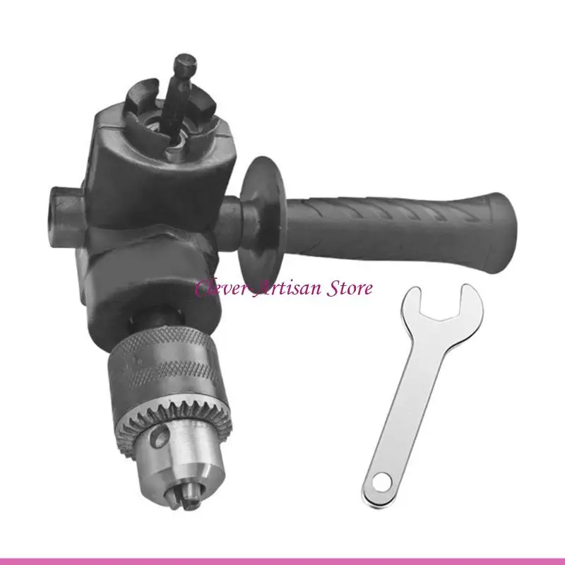 

E06B Адаптер для угловой дрели под углом 90 градусов с металлической конструкцией для многократного использования при сборке и