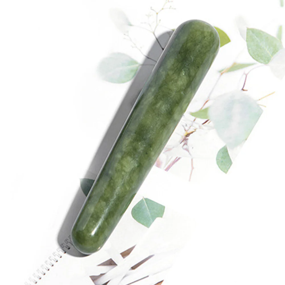 

Jade Massage Stick Manual Jade Acupoint Massager Foot Back Trigger Point Pressure Massage Tool Portable Trigger Point Pressure