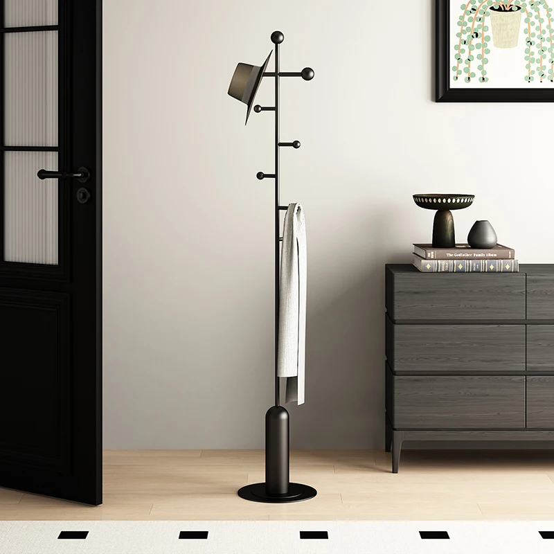 rf-Italian Light Luxury Coat Racks Bedroom Floor Modern Indoor Hall Tree Salon Racks Hanger Creative Simple Manteau Furniture-