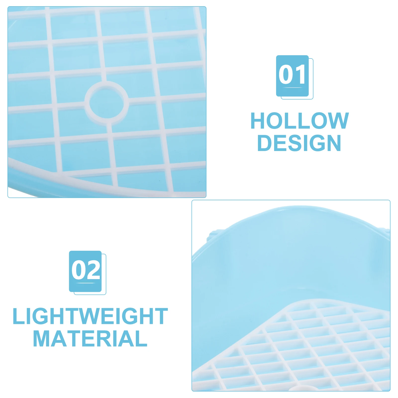 

Pet Litter Box Corner For Small Animals Rabbit Guinea Pig Chinchilla Hamster Ferret Rat Bunny Potty Plastic Pan